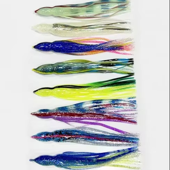 Accessories for Saltwater Trolling Soft Plastic Fishing Lure PVC Rubber for Pike Cod Carp Perch Mackerel Squid Octopus Skirts – Soft Lure – view 1
