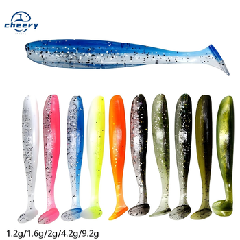 High Quality Fishing 2.5" 3.5" Swim Bait Lure Soft Plastics 5/7/9/12cm Saltwater Paddle Tail Swimbait Lure – Soft Lure – view 1