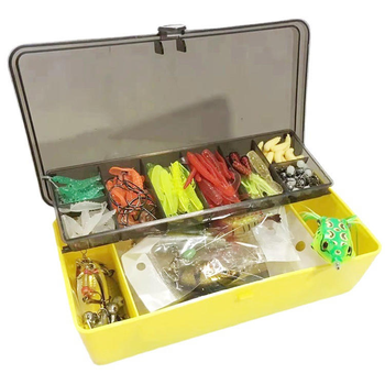 Factory Supply Customizable Fishing Kit Complete Soft Lures Spoon Minnow Frog Popper Crankbait Mixed Fishing Lure Combo Set – Soft Lure – view 1