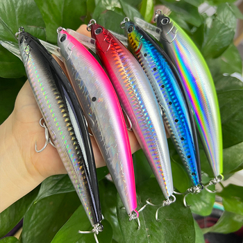 Seabass Lure 68g 140mm Sinking Heavy Minnow Fishing Lures Super Long Casting Hard Lures Winter Artificial Fishing Baits Wobblers – Minnow – view 1