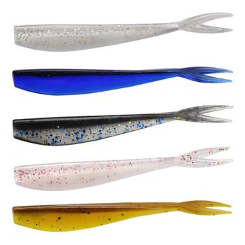 7CM 1.2G Soft Bait Split-tail Simulation Soft Bait Earthworm Molds Soft Plastic Fishing Soft Vibe Bait Lure – Soft Lure – view 1