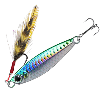 Hot Selling 7g 10g 15g 20g 25g 30g Lead Fishing Baits Metal Jig Lure Luminous Fishing Lure Hard Slow Jigbait Lure – Metal Jig – view 1