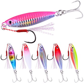 OEM High Quality Jig Slow Speed Metal Lead Saltwater Fishing Fast Vertical Jigging Lures Metal Jig with Hooks – Metal Jig – view 1
