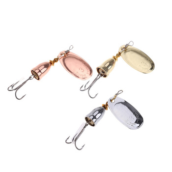 4g 5g 6g 9g 10g 16g 19g Artificial Hard Metal Spoon Lures Fishing Spinner Lures With Treble Hooks Fishing Flasher Spoon – Metal Jig – view 1