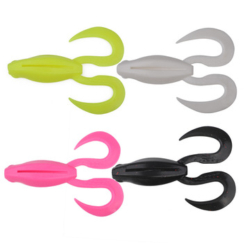 ABS Plastic Floating Water Kicking Frog Lure Artificial Soft Bait Simulation for Wildlife Attracting Bass Pike Ray – Soft Lure – view 1