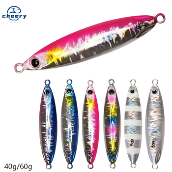 Effective 40g 60g Metal Shore Casting Jig Lure Bait for Sea Bass Mackerel Zander Pike Offshore Slow Jigging Boat Fishing – Metal Jig – view 1