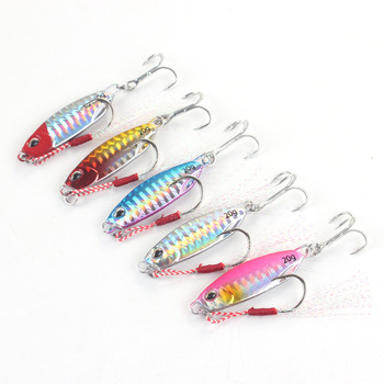 Wholesale Duo Iron Plate Lure Bait Double Hook Manufacturer's Sea Fishing Tool for Bass Mackerel Catfish Ocean Boat Fishing – Hooks – view 1