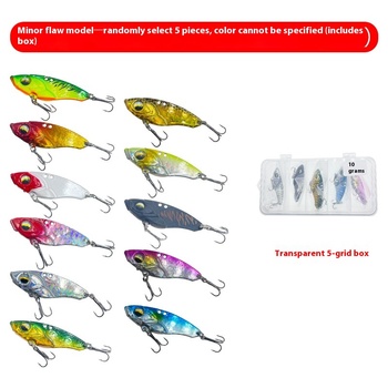 Daiwa Lead-Coated Railway Vib Artificial Bass Crappie Bait Durable Plastic Lure for Bottom Fishing Clearance Sale – Lure – view 1