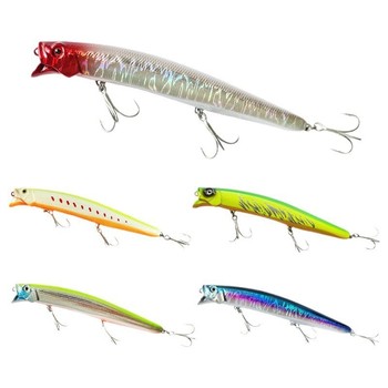 13.5cm/21.5g Floating Minnow Lua Bait ABS Material Hard Bait for Carp Long Casting Freshwater Bass Fishing Simulation Lake – Minnow – view 1