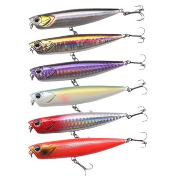 Long Cast Floating Pencil Minnow Lua Lure for Freshwater Sea Fishing Carp Perch Trout Catfish Bass Mandarin Fish Made ABS – Minnow – view 1
