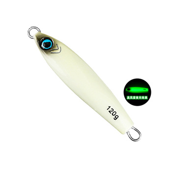 Cheery New Arrival Tungsten Alloy Jig Bait 250g 350g 400g Luminous Saltwater TG Tungsten Metal for Sea Fishing Heavy Duty Marlin – Metal Jig – view 1