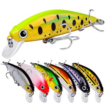 Cherry New 11g/8cm Topwater Minnow Bait 12 Colors Hard Artificial Silicone Bait Long-Throw Inner Lead Casting Emergency Bait – Soft Lure – view 1