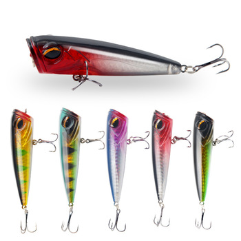 Cherry Luya 14g/8cm Long Cast Bass Silicone Fishing Bait for Freshwater Sea Fishing in River Stream Popper Fishing Gear Product – Soft Lure – view 1