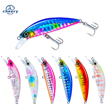 Cheery New 50 Millimeter Cheery Mini 50s Artificial 3D Eyes Hard Bait ABS Freshwater Fish Lure Kit for Marlin Sinks Slowly River – Hard Lure – view 1