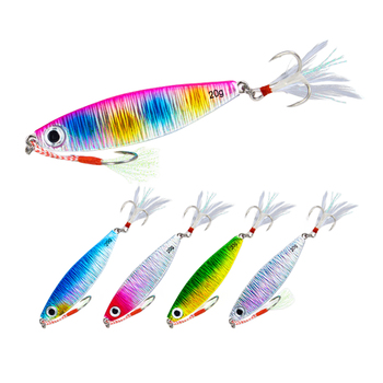 Cheery New Style Big 7g 10g 15g 20g Saltwater Tuna Hard Plastic Lure Artificial Isca Pesca Bass Fish Slice Made Silicone River – Soft Lure – view 1