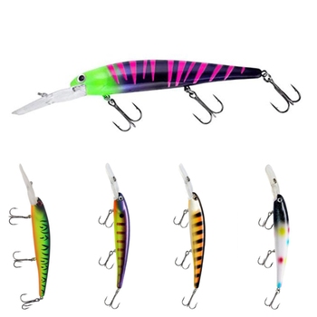 Cheery M062 120mm 20g Minnow Fishing Lure for Bass Bandit Walleye Deep Diver Pesca Long Casting ABS Material for River Fishing – Minnow – view 1