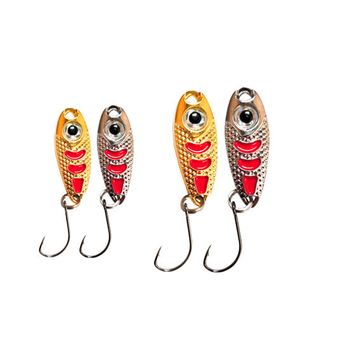 Hot Sale Cheery 3/5g Metal Spoon Fishing Lure Bait with Hook for Carp Bass Trout in River Lake Stream Direct From Factory – Metal Jig – view 1