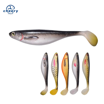 Cheery 100mm 6g Soft Fish Lure Custom Colors 3pcs Pack for Ocean Boat Lake Stream Fishing – Soft Lure – view 1