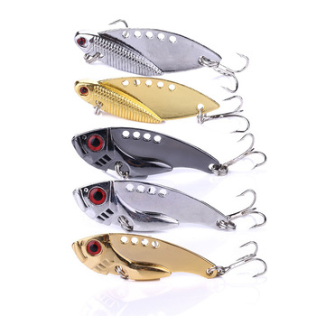 High Quality Cheery 5pcs/Box Hard Bait Lure Body Vib Bass Peasa Fishing Accessories Tackle Metal Jig Blank Fishing Lures – Metal Jig – view 1