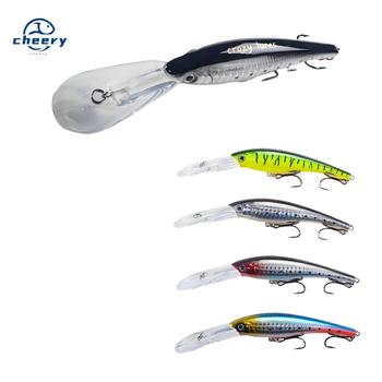 Cheery 105mm 23G Minnow Now Bass Bait High Quality ABS Hard Plastic Saltwater Trout Fishing Lures Carp Target Species – Minnow – view 1
