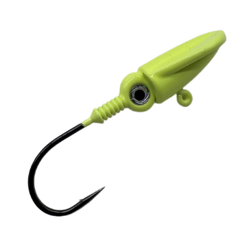 Cheery Luminous Lead Jig Head Well-Balanced Round Lure Worm Swim Bait for Saltwater Fish Sea Fishing Techniques – Soft Lure – view 1