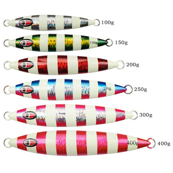 Metal Jigging 100g 150g 200g 250g 300g 400g Lead Fish Sinker Jig Lure Rock Ocean Beach – Metal Jig – view 1