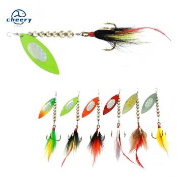 CHEEERY 21g Metal Blades Freshwater Fishing Lure Top In-line Spinner for Perch & Carp Stream & Lake Use – Metal Jig – view 1