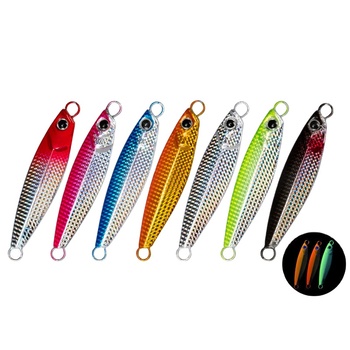 J102 7g 10g 15g 20g 25g 30g 40g Handmade Small Bait Game Micro Jig Lures TEASER Fishing Metal Jig Fish Lure – Metal Jig – view 1