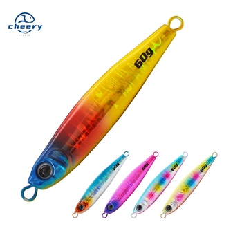 Cheery 28g/45g/60g/80g-Japan Hologram Micro Jig Mini Jig Casting Jig Fishing Jig Lure for Giant Trevally – Metal Jig – view 1