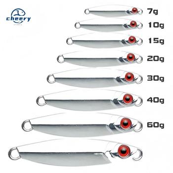 CHEERY 7g 10g 15g 20g 30g 40g 60g 80g Saltwater Freshwater Blade Fishing Metal Lure Sinking Jig Spoons – Metal Jig – view 1