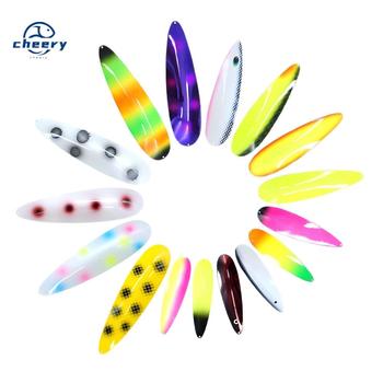 CHEERY 5.5" 7" 8" 10" 11" Stainless Steel 191g Saltwater Tuna Salmon Fishing Spoon Metal Lure – Metal Jig – view 1