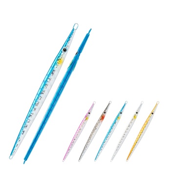80g 100g 5 Colors Lead Fish Hard Metal Fishing Bait Pesca Fast Sinking Lure Aritificial Metal Baits Swimbait – Soft Lure – view 1