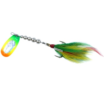 19g Rotating Indiana Blade Metal Lure Bass Freshwater Top Water Fishing Inline Spinner Swim Bait – Metal Jig – view 1