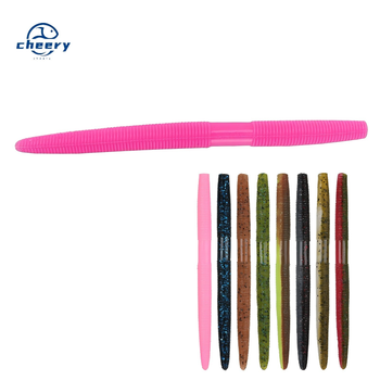 Cheery 13.5cm 10g Senko Worm Soft Plastic Lure Texas Rig Lure Senco Maggot Salty Baits – Soft Lure – view 1