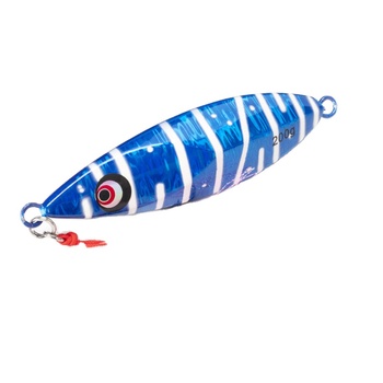 150g Slow Fall Sinking Jigging Lures Twin Assist Hooks Luminous Hard Bait Metal Jigs Saltwater Fishing Lure – Metal Jig – view 1