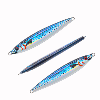 30g40g 3D Printed Fishing Lure Saltwater Fishing Vertical Jig Fast Quick Sinking Artificial Bait Barracuda – Metal Jig – view 1
