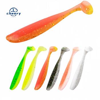 CHEERY Soft Plastics Lure Silicone Baits Arrival Worms Rubber Soft Plastic New 6cm 20pcs/bag PVC Lake Fishing Lure – Soft Lure – view 1