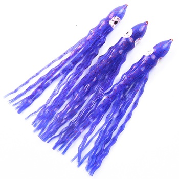 Purple Wave Octopus Soft Bait 14cm6.5g Squid Sea Fishing Simulation Lure Bait Wholesale – Soft Lure – view 1