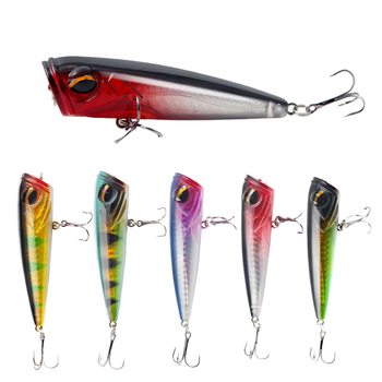 Cheery Luya 14g/8cm Long Cast Bass Silicone Fishing Bait Gear for Freshwater Sea Carp for Popper Fishing in River Stream – Soft Lure – view 1