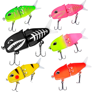 Mini BFS Swimbait Body Treble OEM Precision Casting Lightweight ABS Lure Hand-Painted 3D-Printed for Zander Sea Bass Seas – Soft Lure – view 1