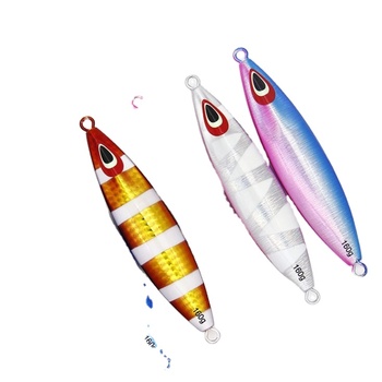 100g 160g 200g 220g 260g Jig Metal Jig Lure Slow Pitch Jigging Luminous Japan Quality Salt Water Fishing Lures – Metal Jig – view 1