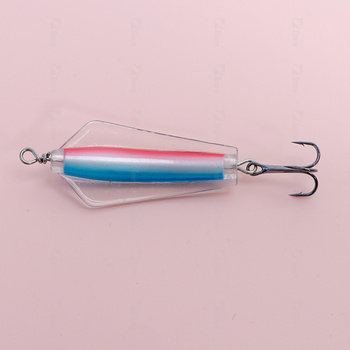 Factory ABS Plastic Ice Fishing Lure 11.5g WithTreble Fishing Hooks for Ice Fishing Saltwater Jigs – Metal Jig – view 1