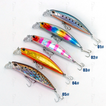 Sinking Lure Saltwater Fishing 95mm 30g Plastic Bait Long Casting Rolling Action Fishing Minnow Baits – Minnow – view 1