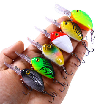 Cheery Micro Long Tongue Lure Bait 7.4g Floating Plastic Fish Bait Small Fat Lure for Sea Fishing Grouper Bass and Pike Target – Lure – view 1