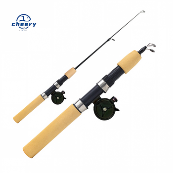CHEERY Ice Fishing Rod Shrimp Lure Rod Carbon Carp Lake Fishing Gear Accessories – Rod – view 1