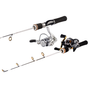 Ice Fishing Rod Full Set Soft Composite Solid Tip Lure Rod Small Raft Winter Portable Lake Resin Carbon Fiber Carp Fishing – Soft Lure – view 1