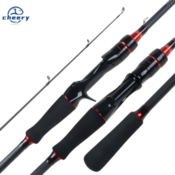 Cheery Lure Rod Adjustable Telescopic Boat Rod EVA Handle Bass Ocean Beach Medium Hardness Right Hand Fishing Rod – Hard Lure – view 1