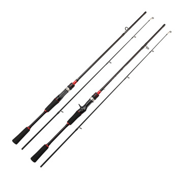 Lure Rod EVA Handle Spinning Reel Gun Water Drop Reel Cross-Border Carp Black Lure Fishing Rod Medium Action – Rod – view 1