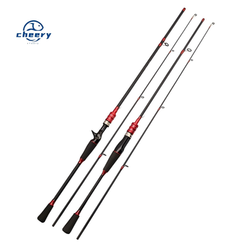CHEERY Carbon Lure Rod Wholesale Adjustable Medium Slow Action Bass Fishing Rod Right Hand Ocean Beach – Rod – view 1