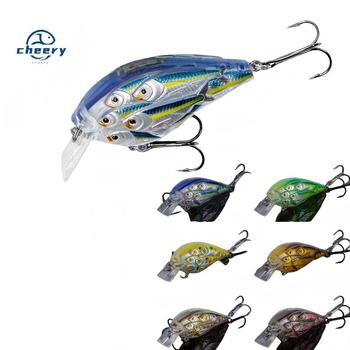 CHEERY Square Bill Crank Bait 60mm 12.5g Hard Bait Sea Fishing Lure Floating Tackle – Hard Lure – view 1